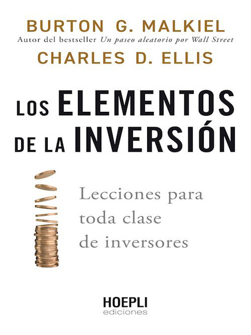 Title details for Los elementos de la inversión by Burton G. Malkiel - Available